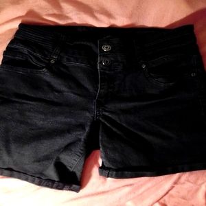 Silver Crush High Rise Shorts